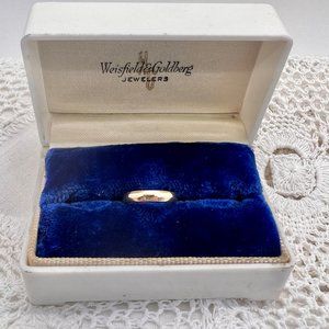 Vintage 10K Gold Baby's Ring, Toe Ring, Gold Band, Gold Children’s Jewelry